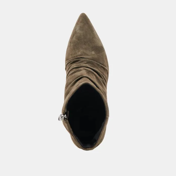 Dolce Vita Fernly Boots Army Suede Women Boots and Booties