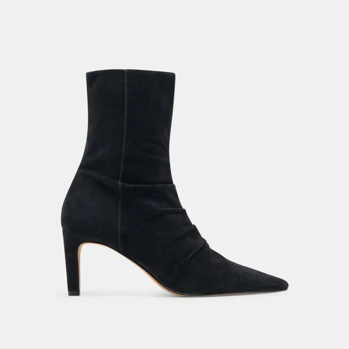 Dolce Vita Fernly Boots Onyx Suede Women Boots and Booties