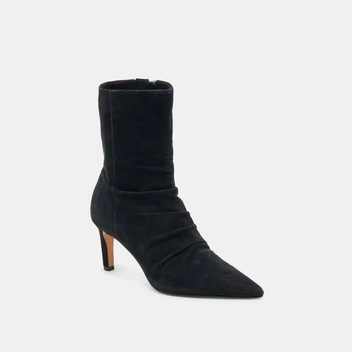 Dolce Vita Fernly Boots Onyx Suede Women Boots and Booties