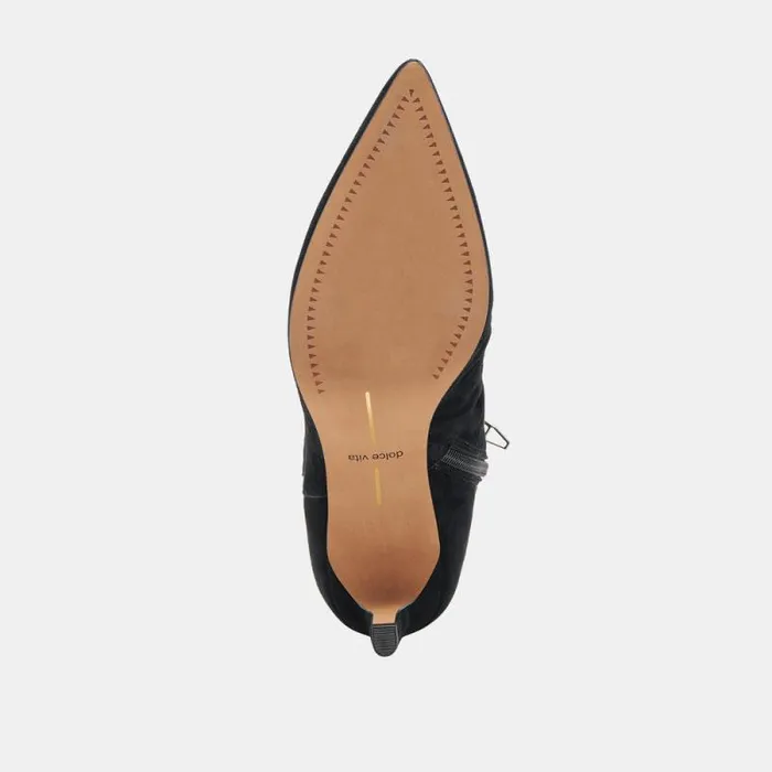 Dolce Vita Fernly Boots Onyx Suede Women Boots and Booties