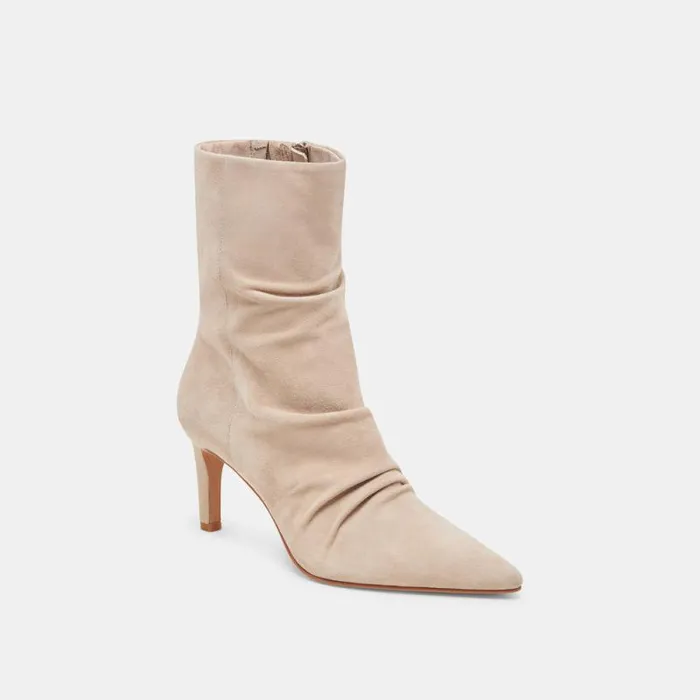 Dolce Vita Fernly Wide Calf Boots Dune Suede Women Boots and Booties