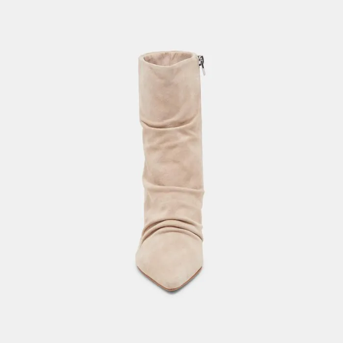 Dolce Vita Fernly Wide Calf Boots Dune Suede Women Boots and Booties