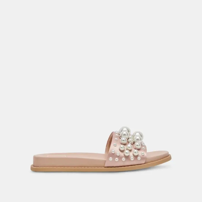 Dolce Vita Gabbi Pearl Sandals Blush Pearls Women Sandals