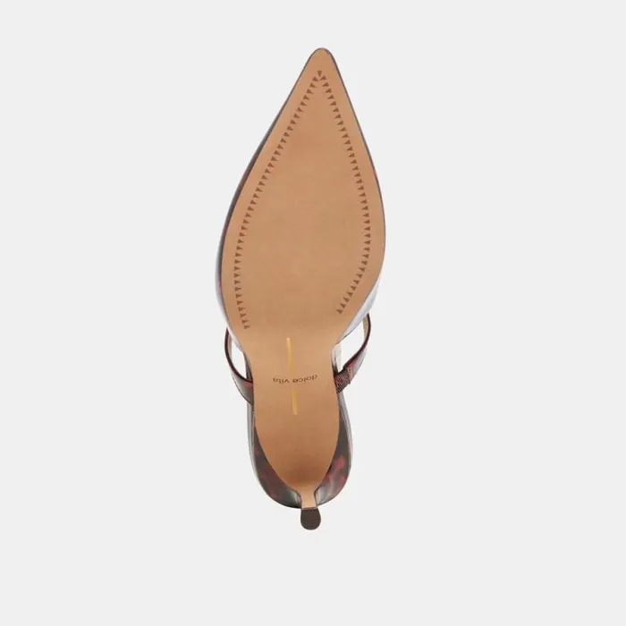 Dolce Vita Kanika Heels Tortoise Patent Leather Women Heels