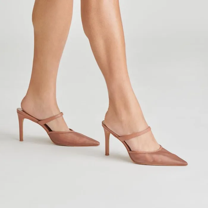 Dolce Vita Katik Heels Cider Mesh Women Heels