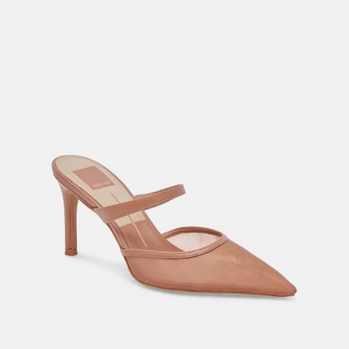 Dolce Vita Katik Heels Cider Mesh Women Heels