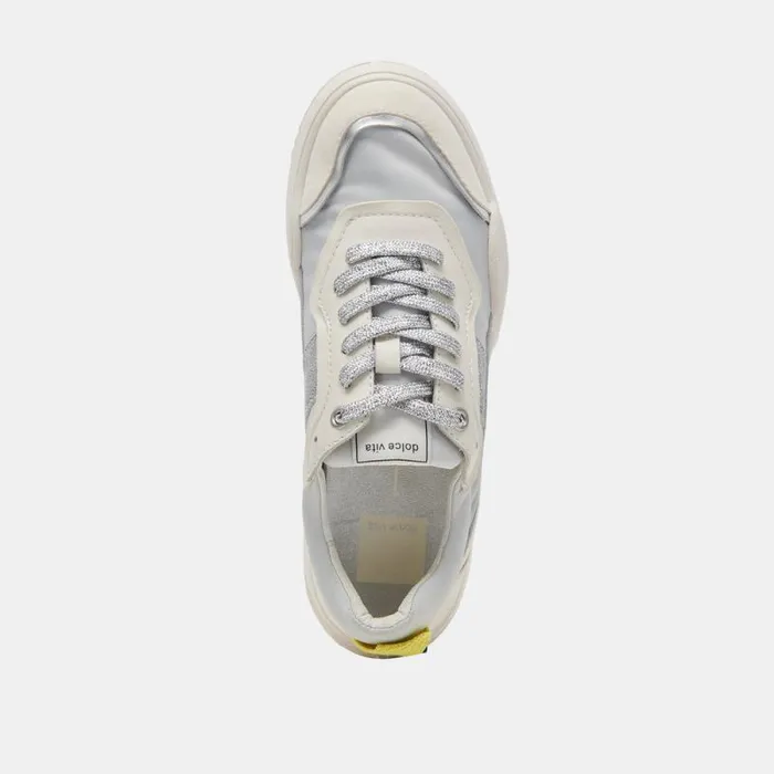 Dolce Vita Lavine Sneakers Silver Multi Nylon Women Sneakers