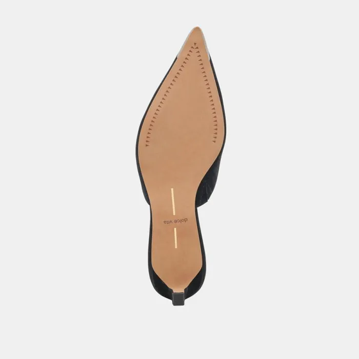 Dolce Vita Lexy Heels Onyx Suede Women Heels