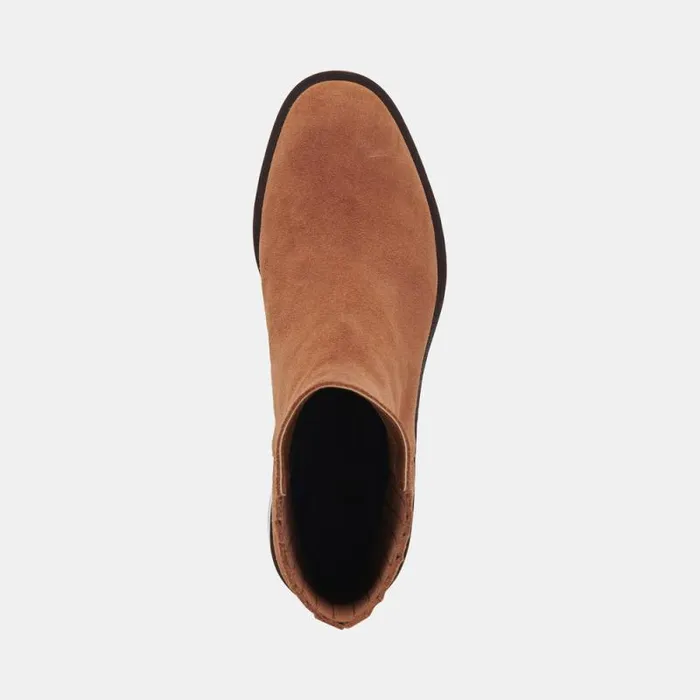 Dolce Vita Linny H2O Boots Brown Suede Women Boots and Booties