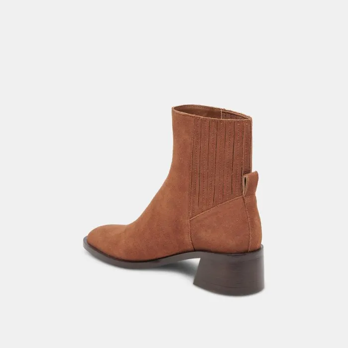 Dolce Vita Linny H2O Boots Brown Suede Women Boots and Booties