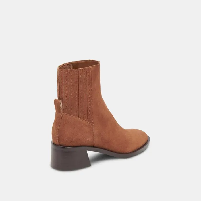 Dolce Vita Linny H2O Boots Brown Suede Women Boots and Booties