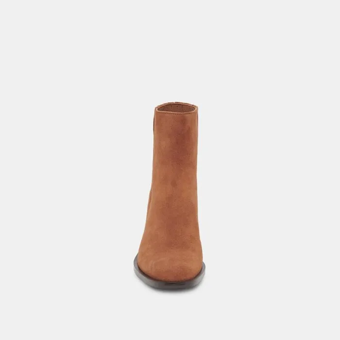 Dolce Vita Linny H2O Boots Brown Suede Women Boots and Booties