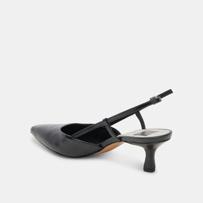 Dolce Vita Odela Heels Midnight Crinkle Patent Women Heels