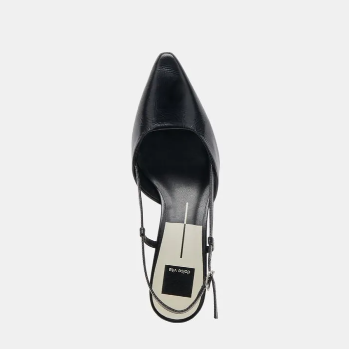 Dolce Vita Odela Heels Midnight Crinkle Patent Women Heels