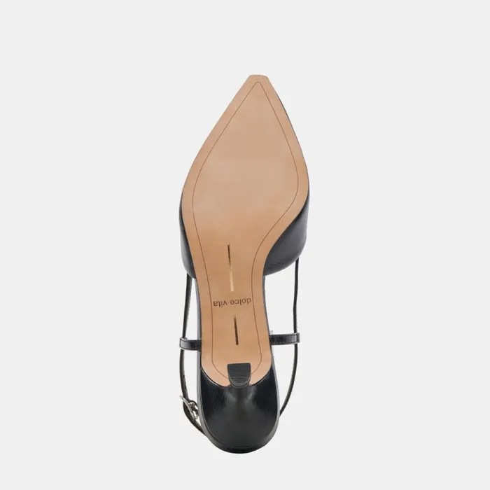 Dolce Vita Odela Heels Midnight Crinkle Patent Women Heels