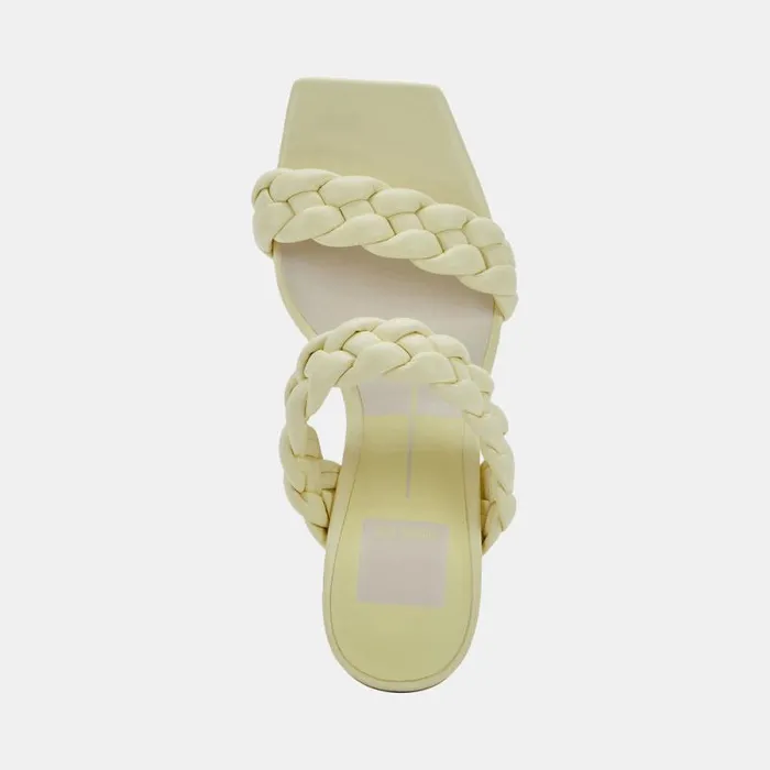 Dolce Vita Paily Heels Lemon Cream Stella Women Heels