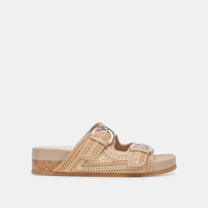 Dolce Vita Ralli Sandals Natural Multi Knit Women Sandals
