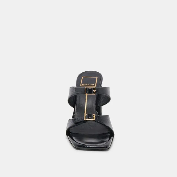 Dolce Vita Shane Heels Midnight Crinkle Patent Women Heels