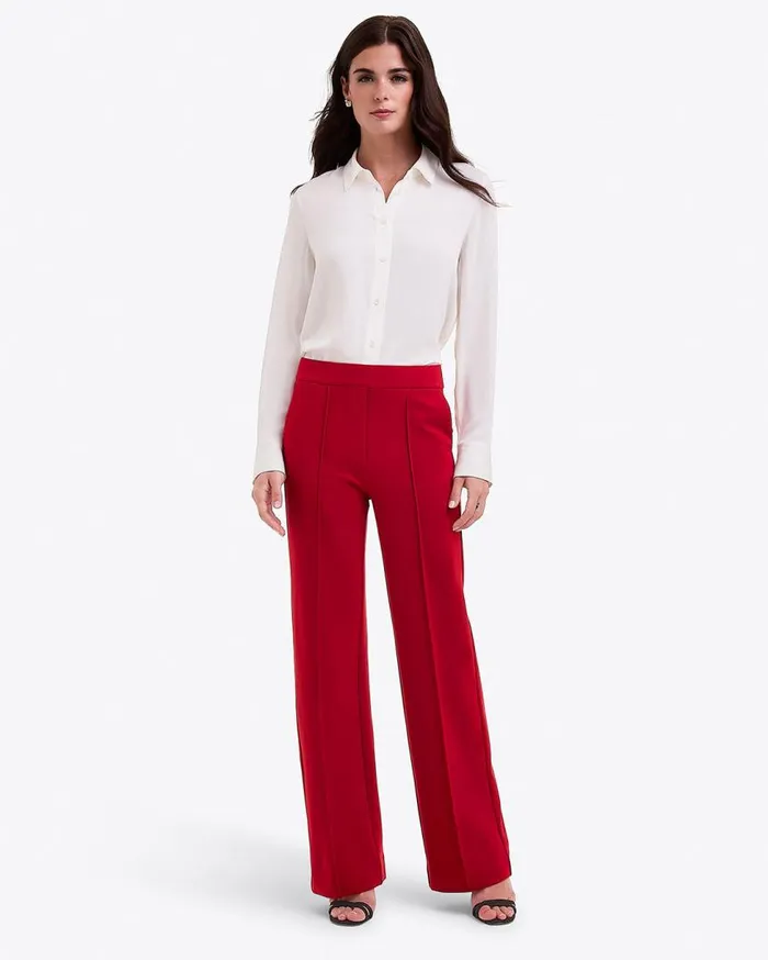Draper James Bedding Women Flare Pants In Ponte