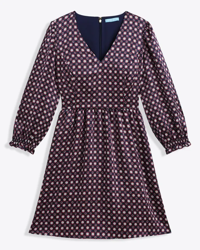 Draper James Books Women Connie LongSleeve Dress
