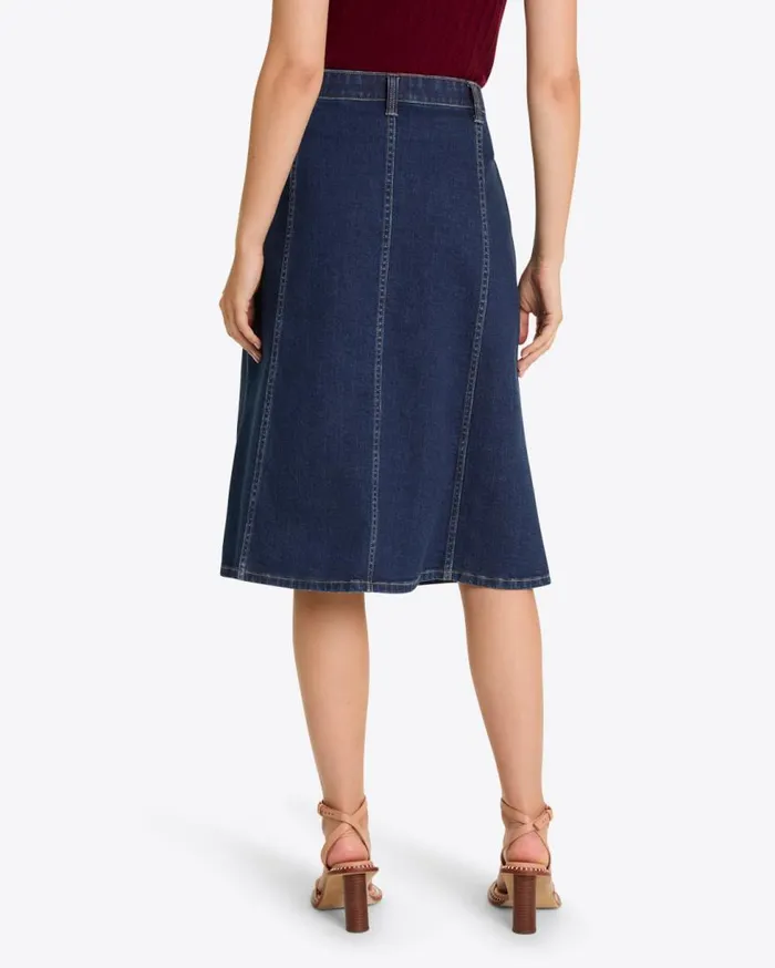 Draper James Bottoms and Skirts Women Denim Seamed Skirt