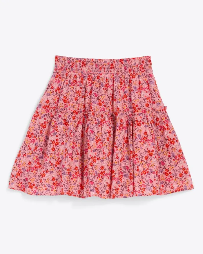 Draper James Bottoms and Skirts Women Pull On Mini Skirt In Blue Aster