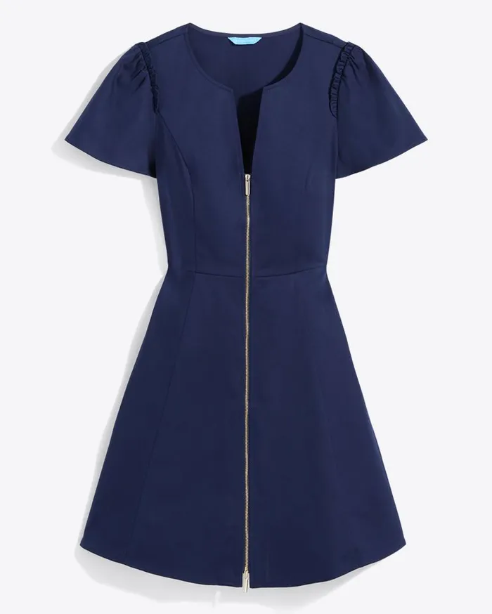 Draper James Dresses Women Mae Love Circle Dress In Navy