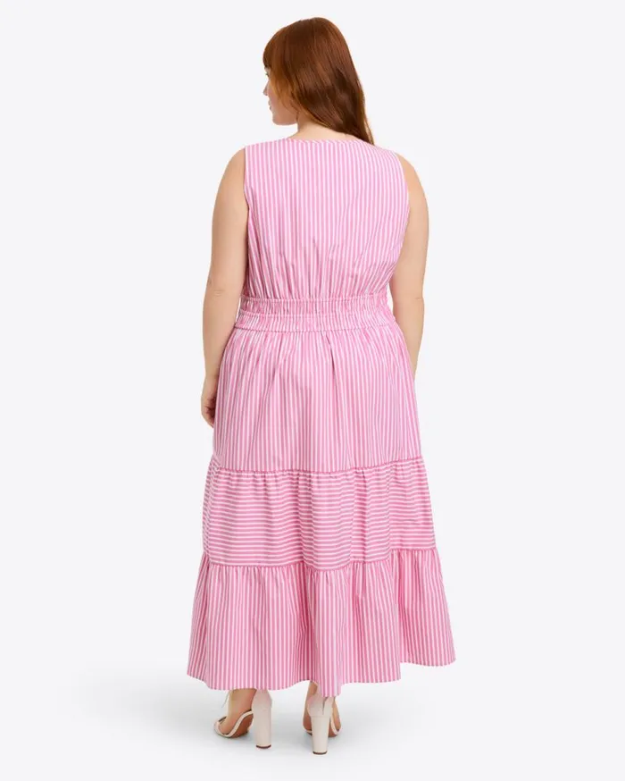 Draper James Extended Sizes Women Delilah Midi Dress In Crisp Cotton