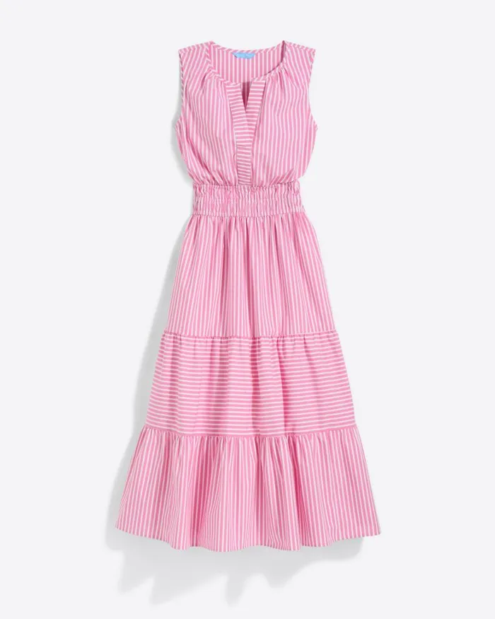 Draper James Extended Sizes Women Delilah Midi Dress In Crisp Cotton