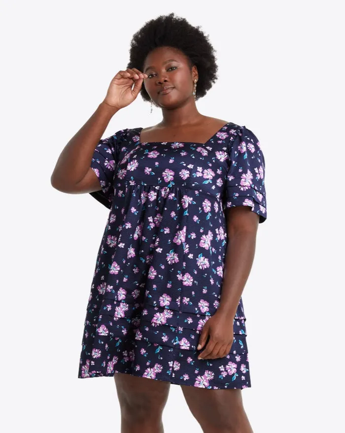 Draper James Extended Sizes Women Dottie Babydoll Dress In Zinnia
