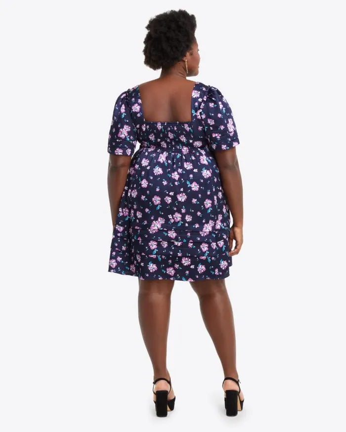 Draper James Extended Sizes Women Dottie Babydoll Dress In Zinnia