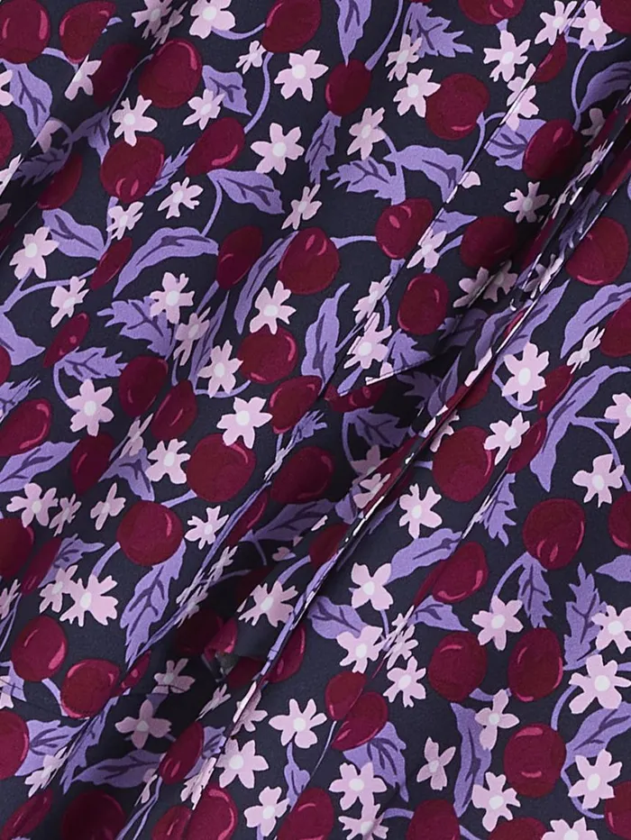 Draper James Extended Sizes Women Rosanne Shift Dress In Plum Floral