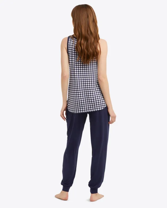 Draper James Lounge and Pajamas Women Hillary Pajama Set In Gingham