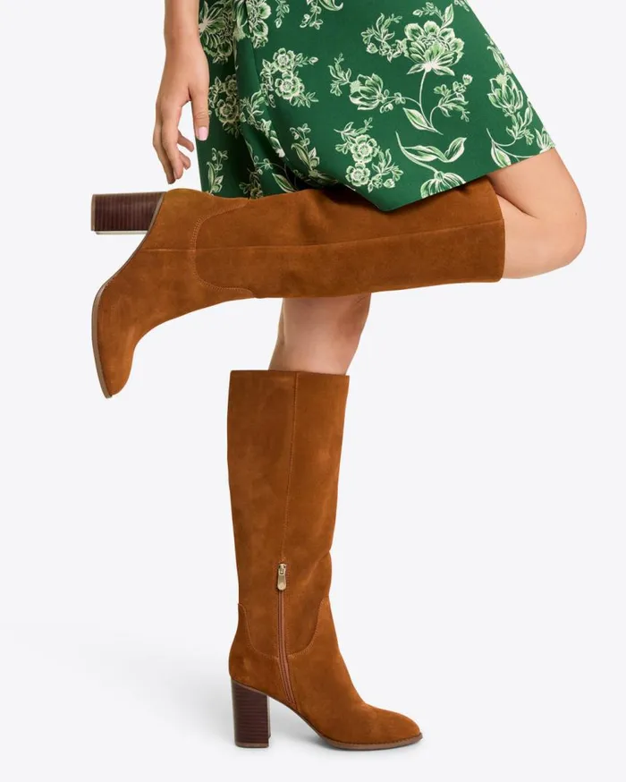 Draper James Shoes Women Bailey Tall Suede Boot