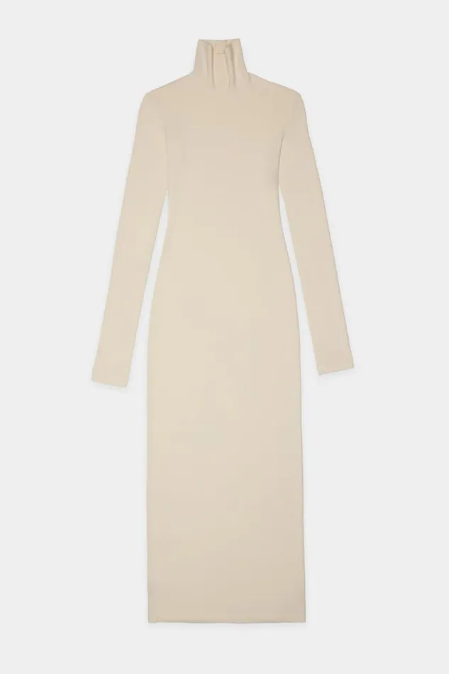 Dresses Skirts Women COTTON CITIZEN Verona Turtleneck Maxi Dress Bone
