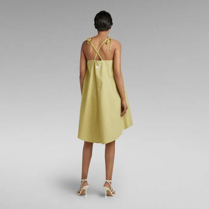 Dresses Women GStar RAW Para Simple Short Dress Leek Green