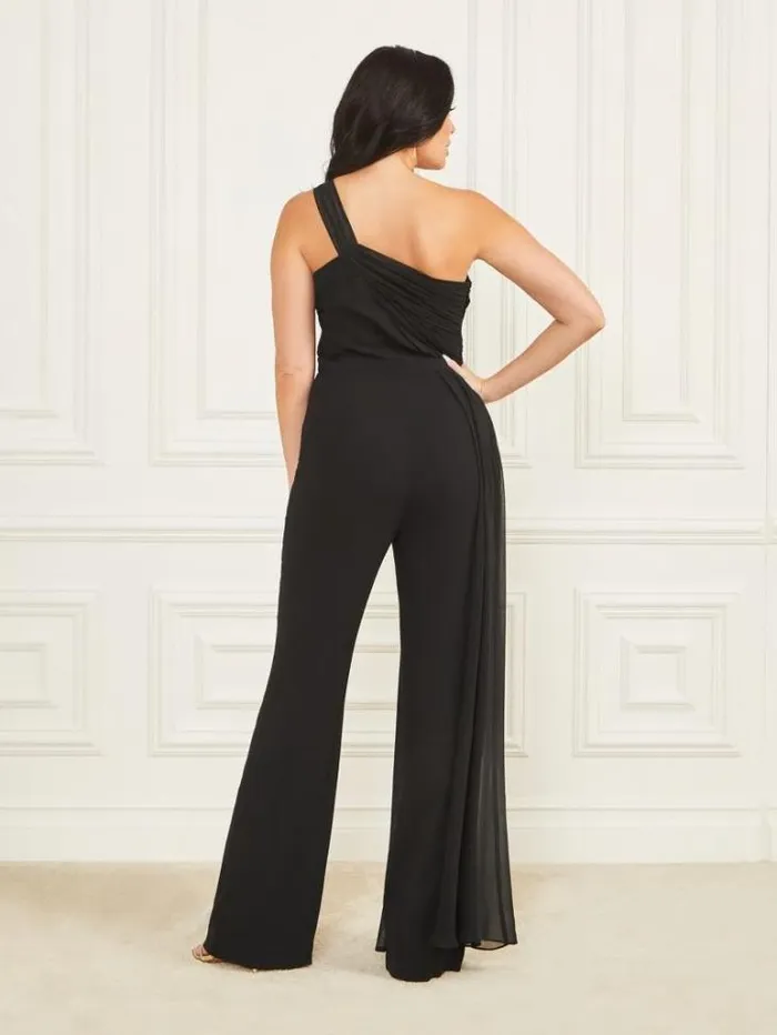 Dresses Women Marciano Above And Beyond Jumpsuit Black Dresses Women Marciano Above And Beyond Jumpsuit Black