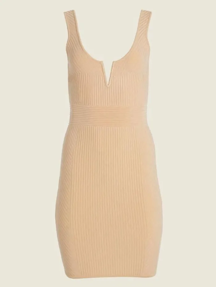 Dresses Women Marciano Adalia Sweater Dress Soft Peach Dresses Women Marciano Adalia Sweater Dress Soft Peach