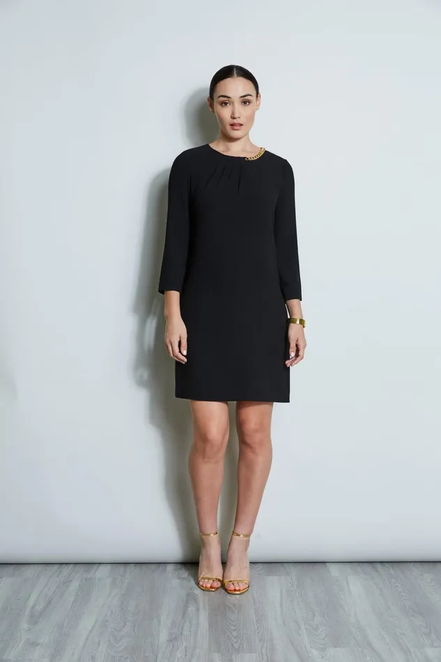 Elie Tahari Dresses and Jumpsuits Chain Shift Dress Black 8211 Women