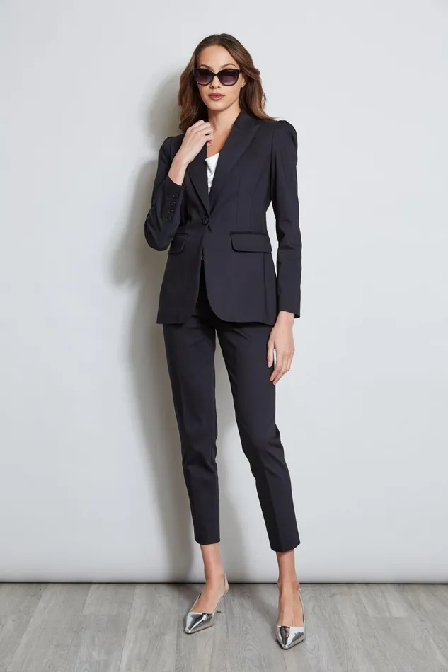 Elie Tahari Pants Slim Cotton Pocket Pant Black 8211 Women