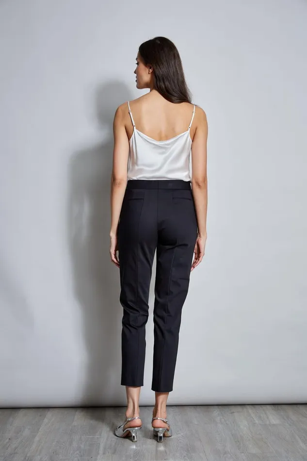 Elie Tahari Pants Slim Cotton Pocket Pant Black 8211 Women