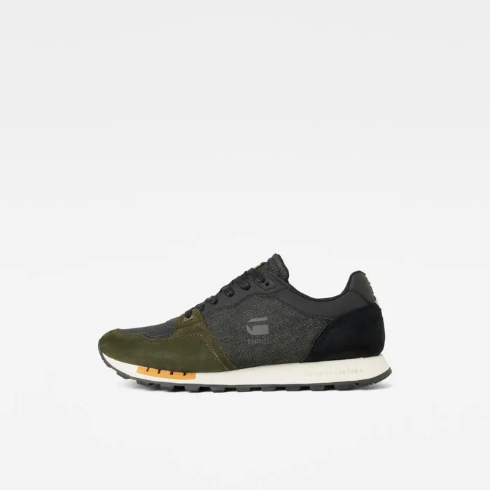 Footwear Men GStar RAW Track III Denim Sneakers Blackdark Navy