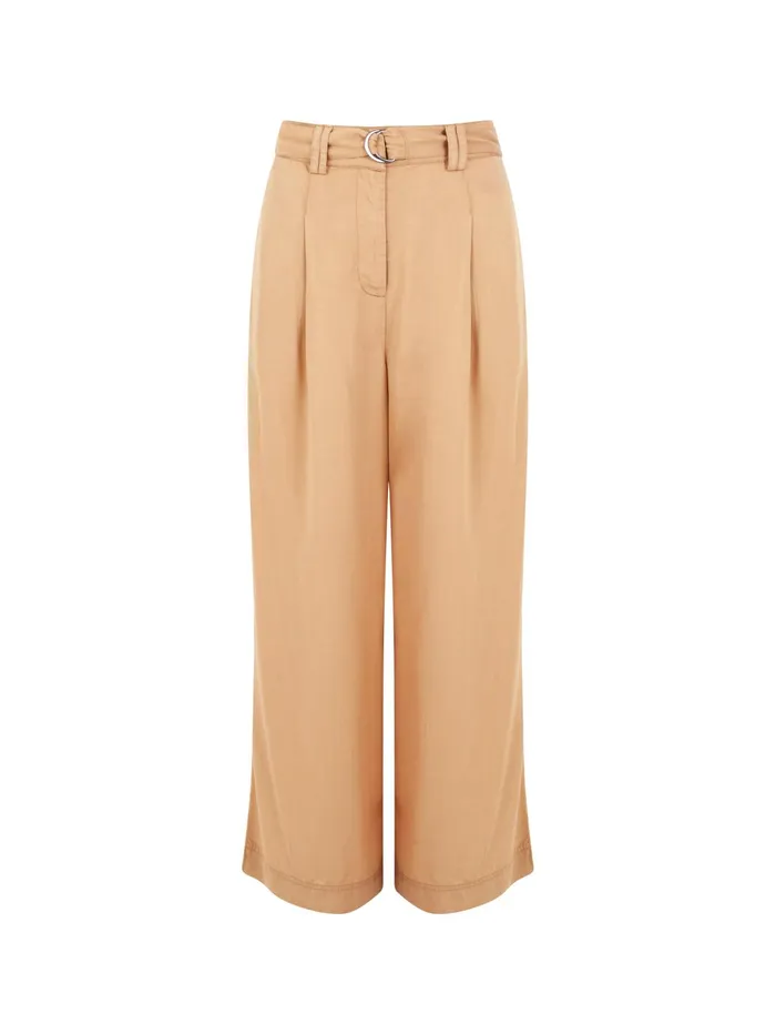 French Connection Elkie Twill Trousers Biscotti Woman Coords