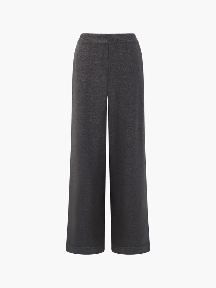 French Connection Jordan Trousers CharcoalWhite Woman Trousers