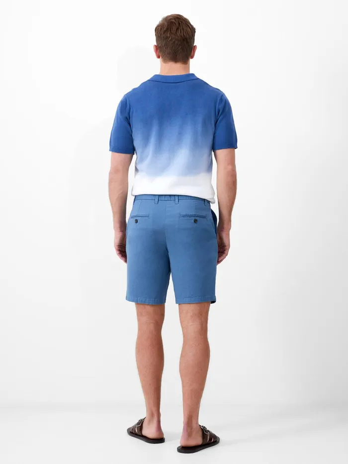 French Connection Stretch Chino Shorts Steel Blue Man Shorts