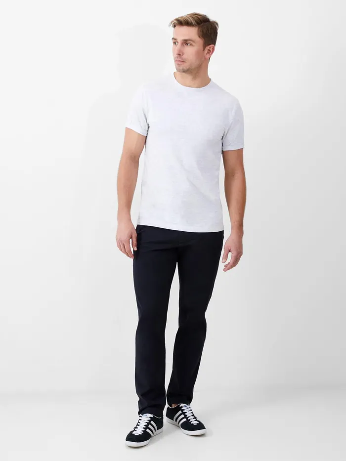 French Connection Stretch Chino Trousers 8211 Black Man Trousers