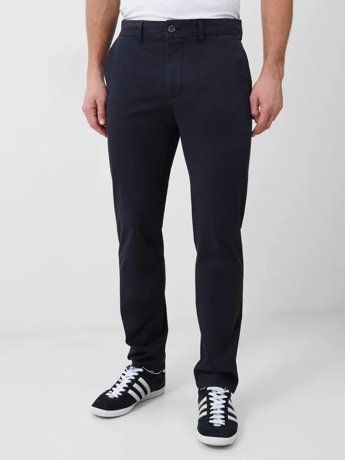 French Connection Stretch Chino Trousers 8211 Black Man Trousers