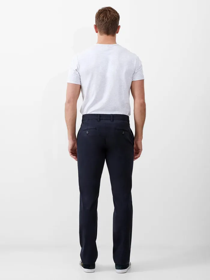French Connection Stretch Chino Trousers 8211 Black Man Trousers