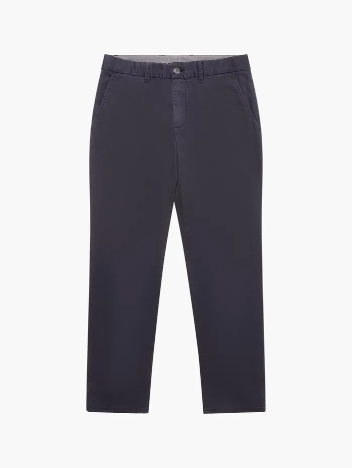 French Connection Stretch Chino Trousers 8211 Black Man Trousers