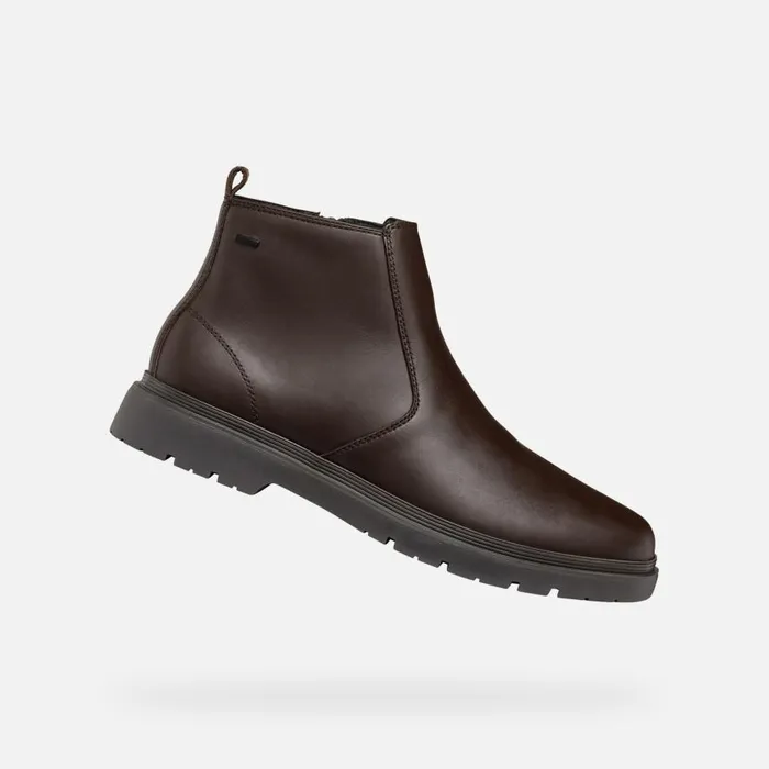 Geox Ankle Boots SPHERICA EC1 ABX MAN Coffee Waterproof Boots Coffee 8211 Man Geox Ankle Boots SPHERICA EC1 ABX MAN Coffee Waterproof Boots Coffee 8211 Man